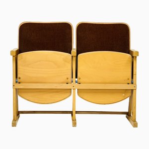 Vintage Cinema Seats, 1970s, Set of 2