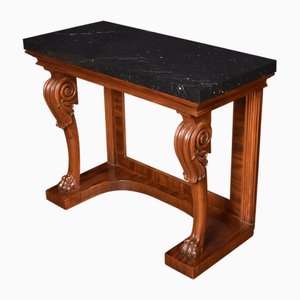 Table Console Regency en Acajou