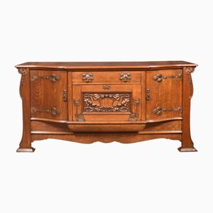 Arts and Crafts Oak Sideboard