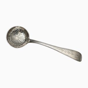 Cuchara de plata del siglo XVIII para granjeros