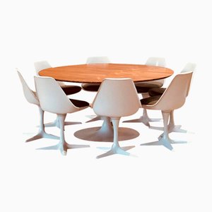Arkana Dining Table and Chairs, Set of 9