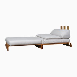 Mid-Century Convertible Lounge Chair Bed, Italy, 1970s