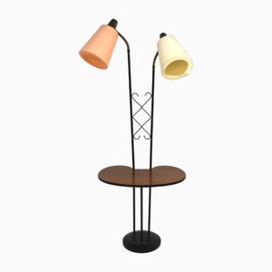 Lampe Scandinave en Teck, 1950