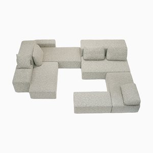 Modular Element Domino.18 Landscape Sofa by Dick Spierenburg for Montis, Set of 15