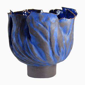 Sculptual Pottery Vase by Joanna Wysocka
