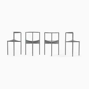 Model Wendy Wright Chairs attributed to Philippe Starck, 1986, Set of 4