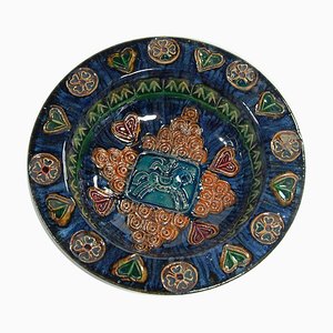 French Ceramic Dish Jc Taburet from Quimper, 1970s