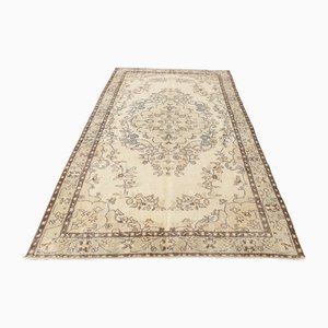 Alfombra vintage de lana hecha a mano