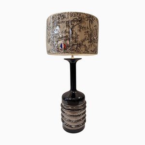 French Table Lamp in Ceramic