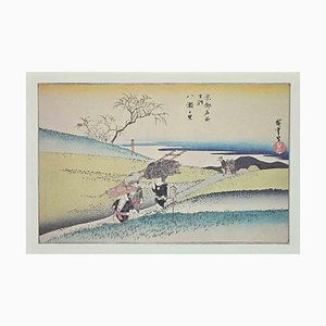 After Utagawa Hiroshige, Scenic Spots in Kyoto, Lithograph, Mid 20th Century