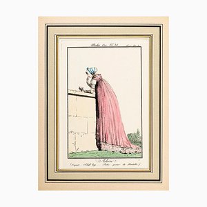 Philibert-Louis Debucourt, Adieu!, Original Radierung, 1797