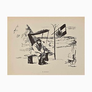 Hermann Paul, Le Territorial, Lithographie, Anfang des 20. Jahrhunderts