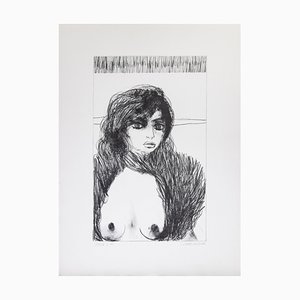 Carlo Marcantonio, Nude 8, Lithograph, 1970s