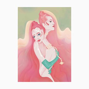 Sara Franzese, Embrace Me, Giclée-Print, 2022