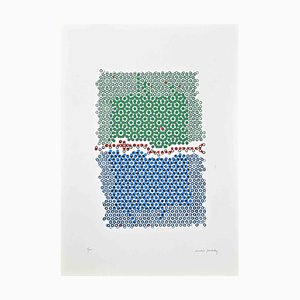 Mario Padovan, Abstract Composition, 1971, Screen Print