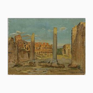 Desconocido, Foros y Coliseo Imperiales, Pintura al óleo