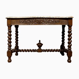 Table Console Arrondie en Chêne