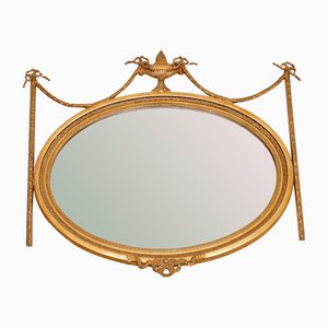 Specchio Adam in legno dorato, fine XIX secolo