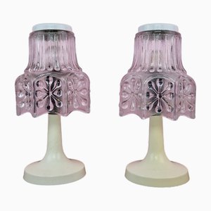 Lampes de Chevet de ESC, Ex-Tchécoslovaquie, 1960s, Set de 2