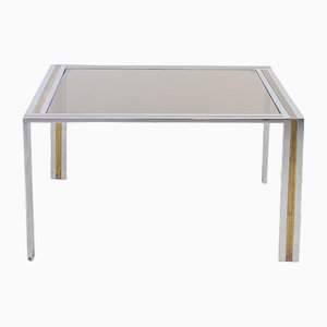 Table en Chrome par Renato Zevi, Italie, 1970s