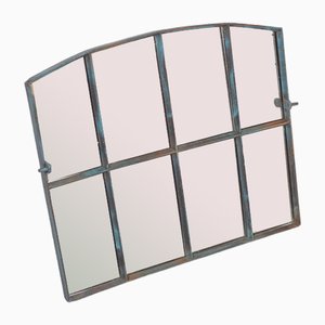 Industrial Mirror in Iron Frame, 1970s