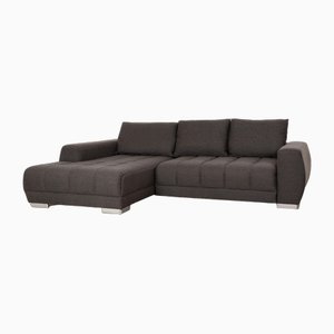 Corner Sofa in Grey Fabric