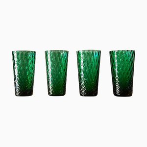 Mid-Centery Modern Drinking Glasses attributed to Carlo Scarpa, 1960s