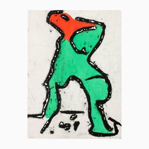 Robert Jacobsen, Composition: A Season in Hell, 1992, tirage sur cuivre