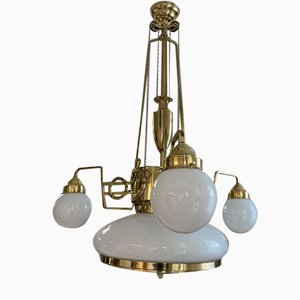 Art Nouveau Lamp by Otto Wagner