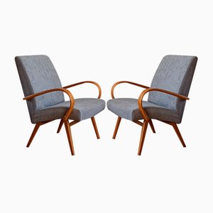 Set of Mid-Century Armchairs, 1960s