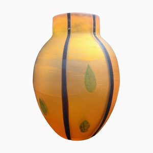 Italian Murano Art Glass Vase by Gino Cenedese