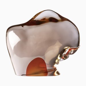 Sommerso Murano Glas Bull Figur von Antonio Da Ros für Cenedese, Italien, 1960er