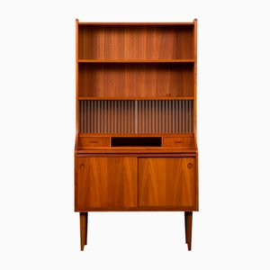 Dänisches Vintage Bücherregal aus Teak von Johannes Sorth, 1960er