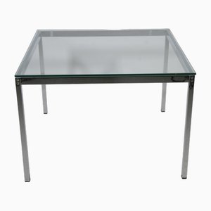 Mid-Century Coffee Table Made of Chrome and Glass by Krasemann, 1968