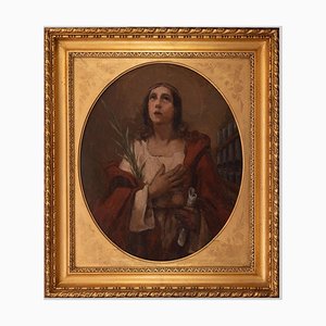 Ignoto, Santa Cecilia, Pittura ad olio, inizio XX secolo