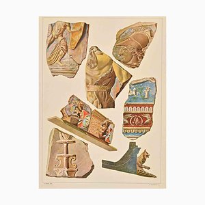 A. Alessio, Decorative Motifs: Roman, Chromolithograph, Early 20th Century