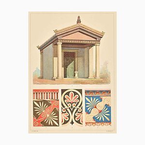 A. Alessio, Decorative Motifs: Etruscan, Chromolithograph, Early 20th Century