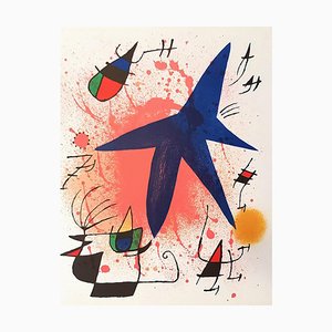 Joan Miró, Lithographe I, Plate I, Lithograph, 1972
