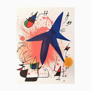 Joan Miró, Lithographe I, Plate I, Lithographie, 1972