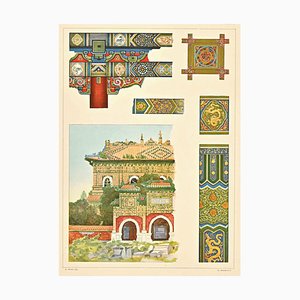 A. Alessio, Dekorative Motive: Chinesische Stile, Chromolithograph