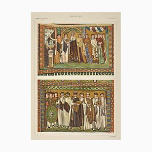 Nach A. Alessio, byzantinischer Dekorativer Stil, Chromolithograph