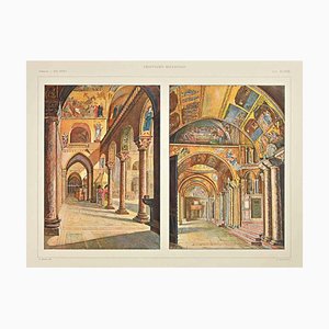 A. Alessio, Style Décoratif Christian Byzantin, Chromolithographie