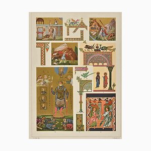 A. Alessio, Motifs Décoratifs : Styles Byzantins, Chromolithographie