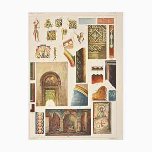 A. Alessio, Motifs Décoratifs : Styles Byzantins, Chromolithographie