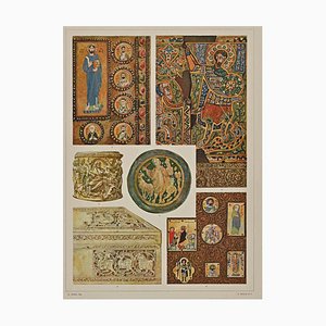 Andrea Alessio, Motifs Décoratifs : Styles Byzantins, Chromolithographie