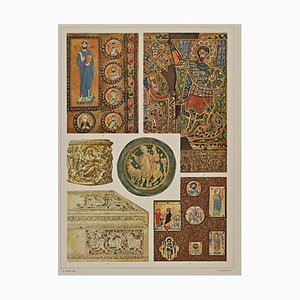 Andrea Alessio, Motivi decorativi: stili bizantini, Cromolitografia