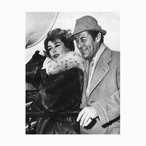 Desconocido, Rex Harrison y Key Kendall, fotografía vintage, 1958