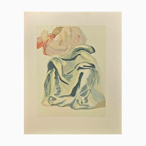 Salvador Dali, The Infinite Beauty of Beatrice, Woodcut Print, 1963