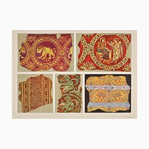 Andrea Alessio, Motifs Décoratifs : Styles Byzantins, Chromolithographie