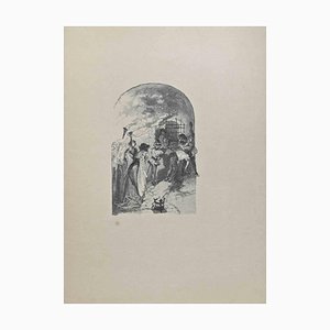 Hégésippe Moreau, Petits Contes à ma Sœur, Lithographie, 1838